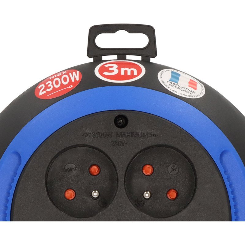 BRENNENSTUHL - Mini enrouleur électrique Deisgn Box CL-S