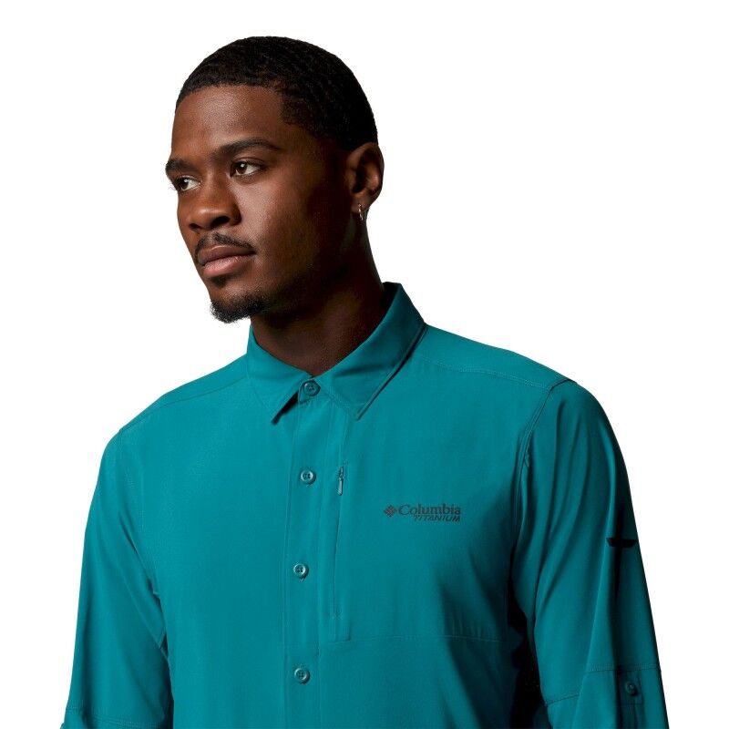 Cirque River Vented Woven LS - Chemise homme
