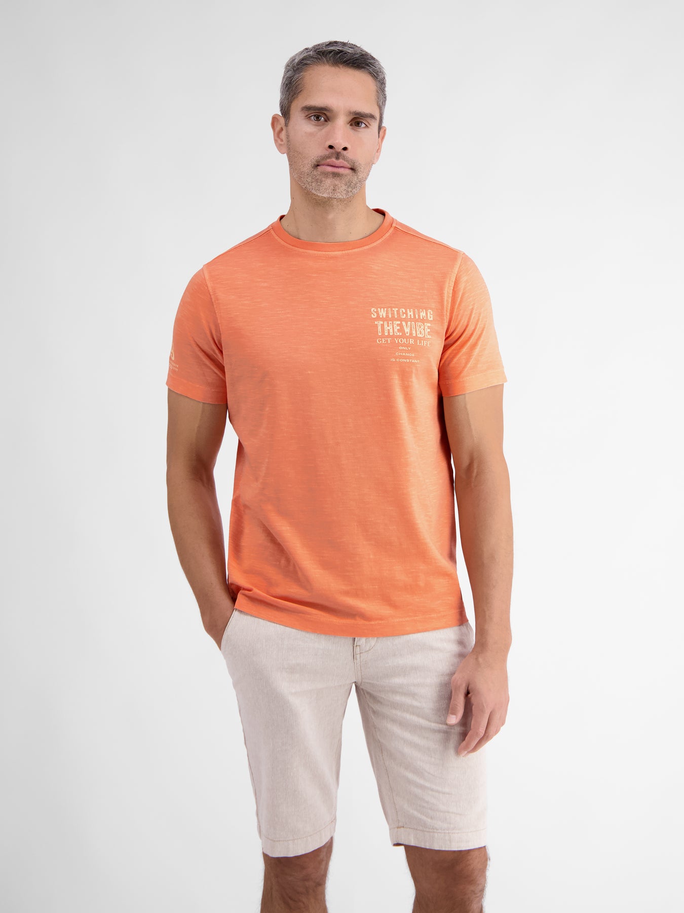 T-Shirt für Herren mit Brustprint