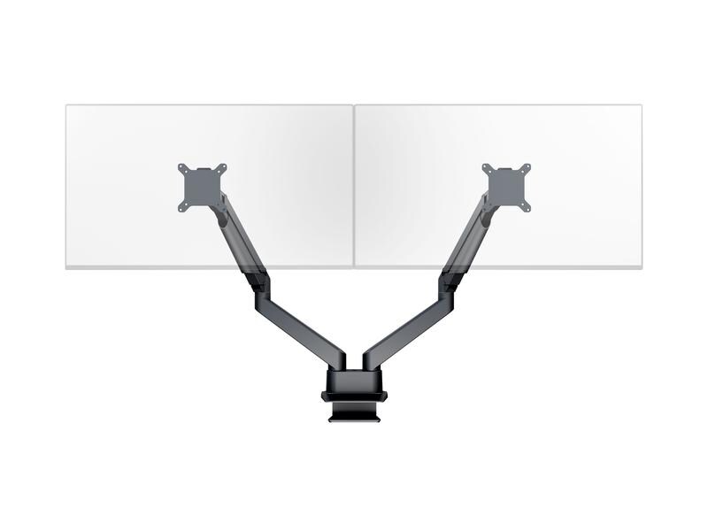 Multibrackets Tischhalterung Gas Lift Arm Dual SbS bis 10 k Deskmount mit Gas Lift Arm