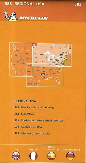 MICHELIN - 583 NORTHEASTERN USA 1 2 400 000