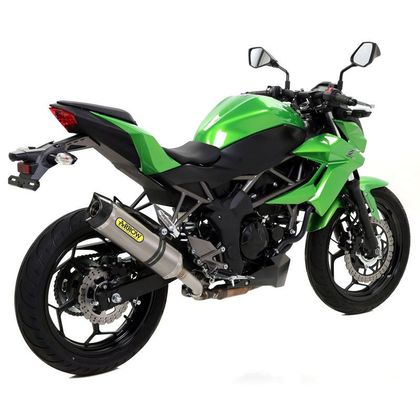 Silencieux Arrow Alu Dark Street thunder embout carbone