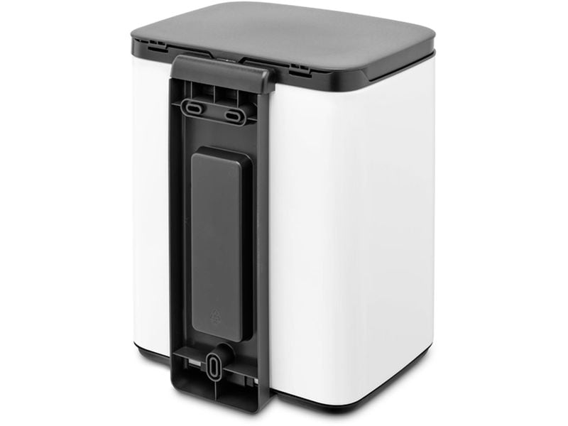Brabantia Kosmetikeimer Bo Waste Bin 7 l, Weiss Mülleimer