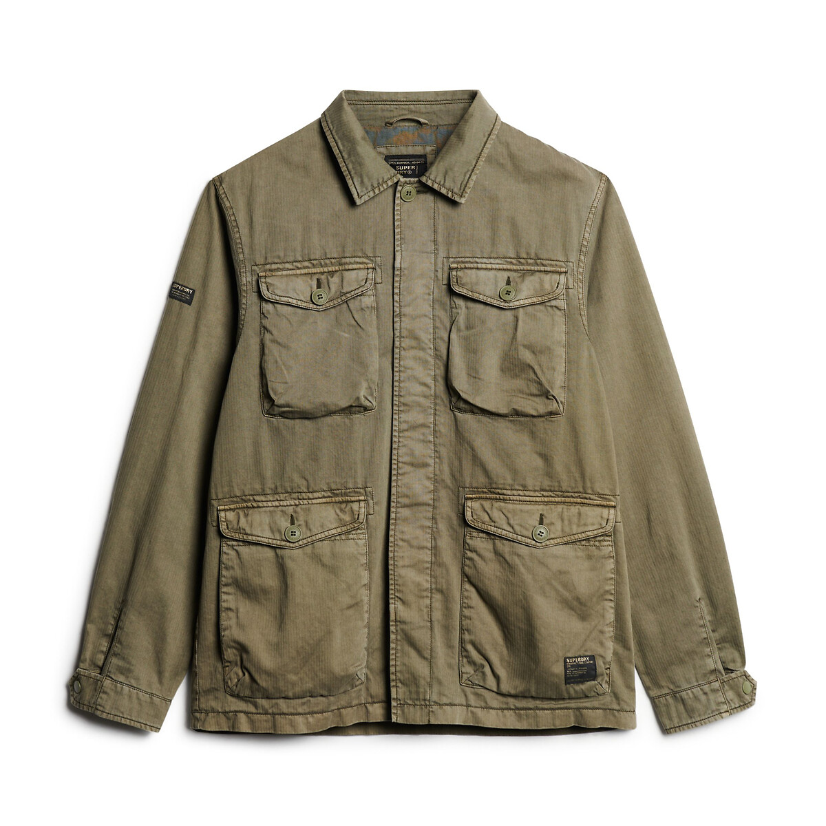 Jaqueta safari estilo militar SUPERDRY M65