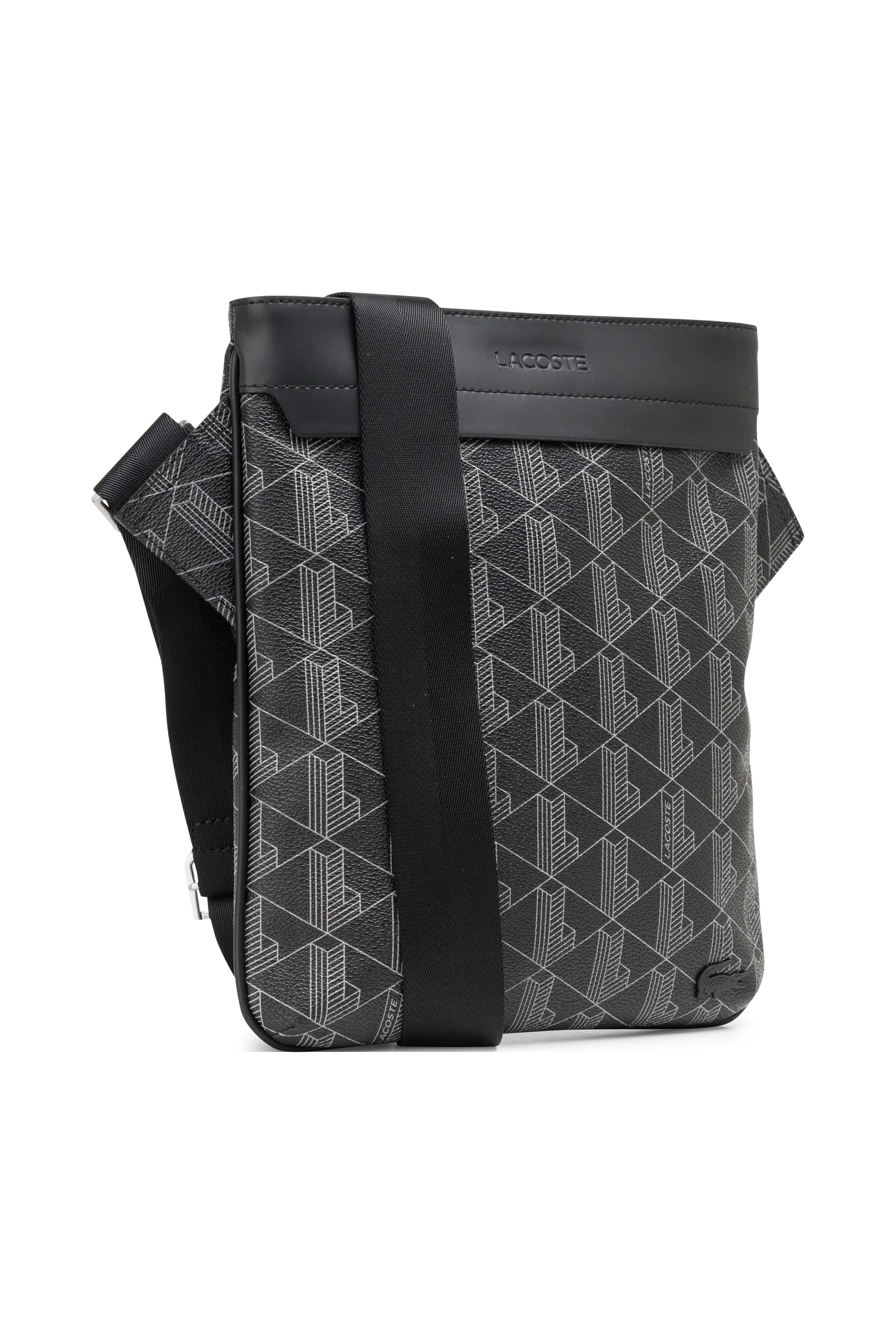 LACOSTE sac bandoulière  SAC NH4260LX CROSSOVER BAG L THE BLEND H Noir