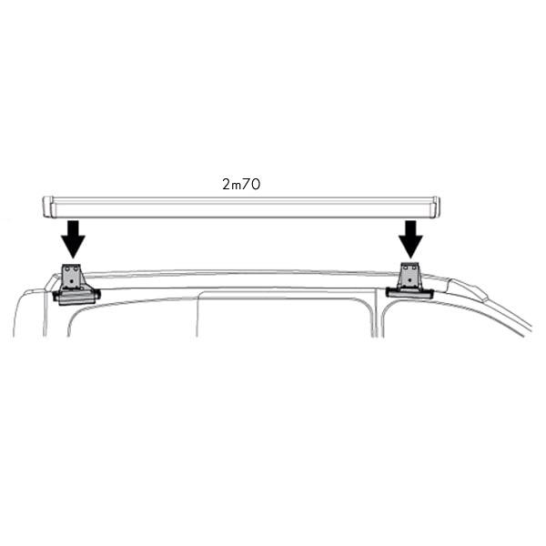 Adaptateur Store Thule 3200 PSA Mini-van