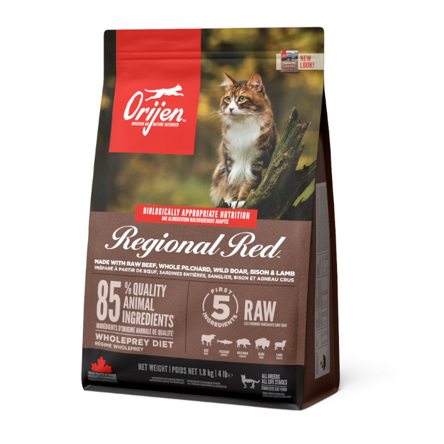 Ração Orijen Regional Red para gatos