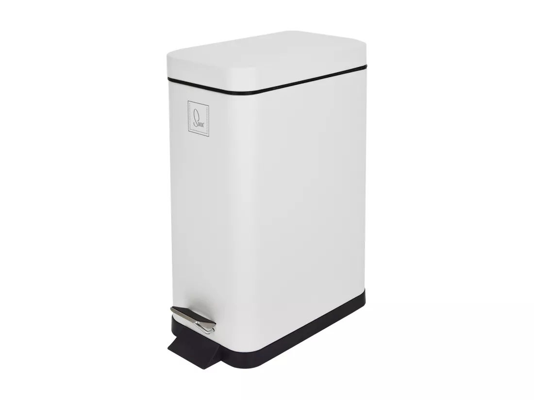 Poubelle à pédale 10l incl. seau intérieur Couvercle Softclose
