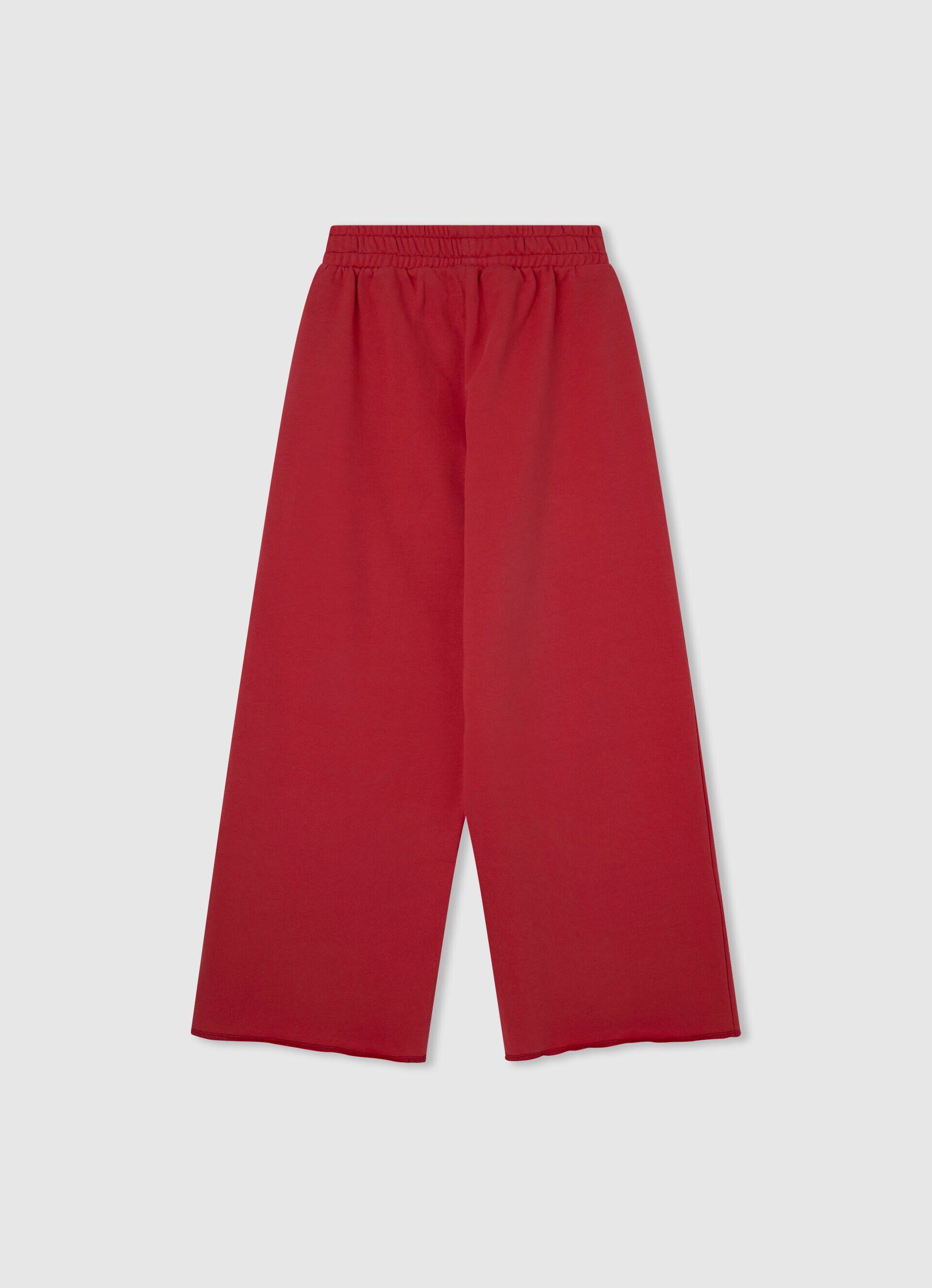 Calça JAMILA WIDE - vermelho estúdio