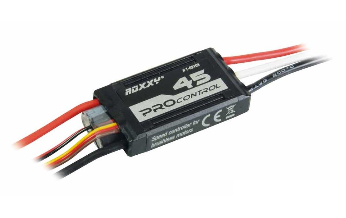 Brushless Regler PROcontrol 45A, 5A S-BEC45 A Brushless ESC für Flugmodelle