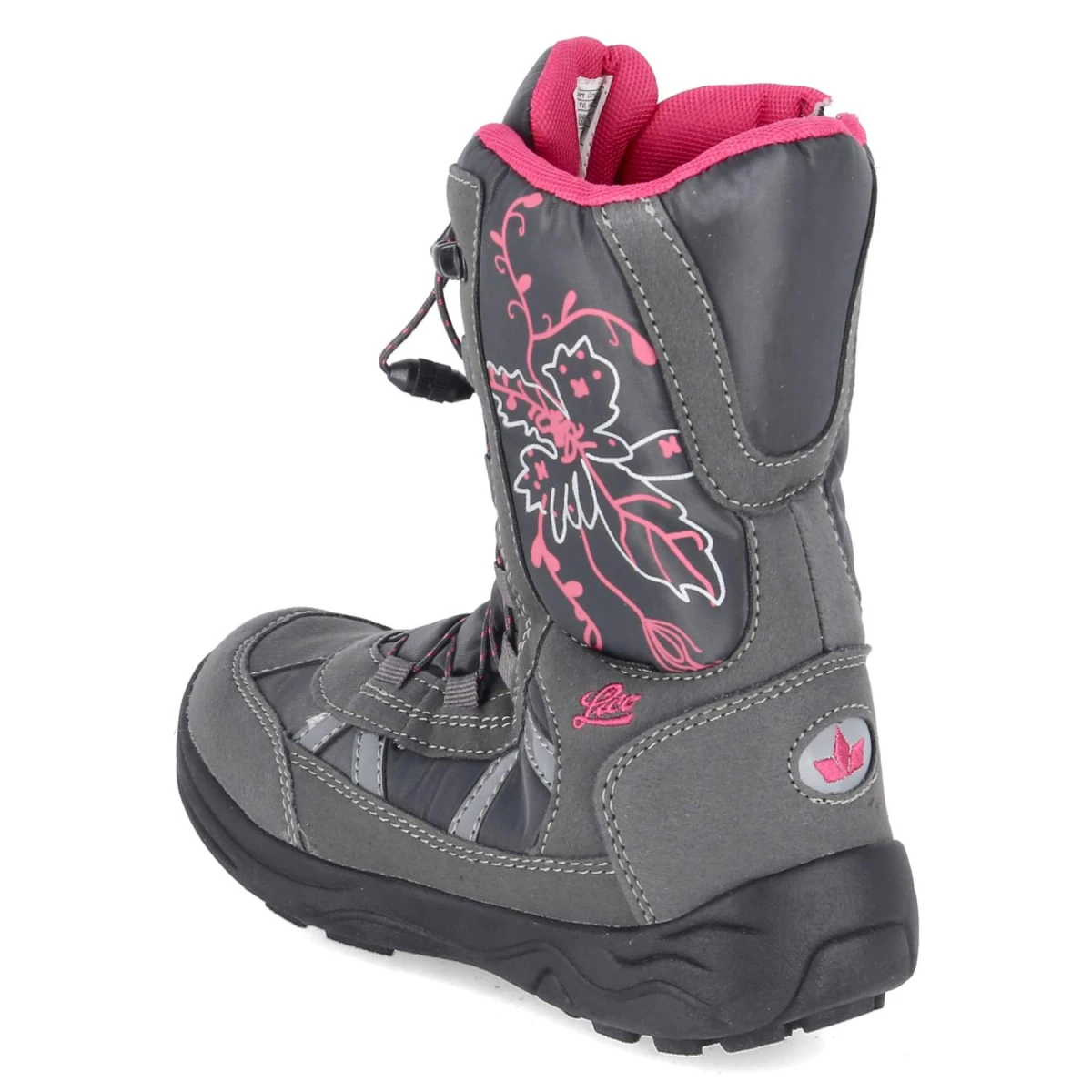 LicoWinterboot ALDINA - grau/pink