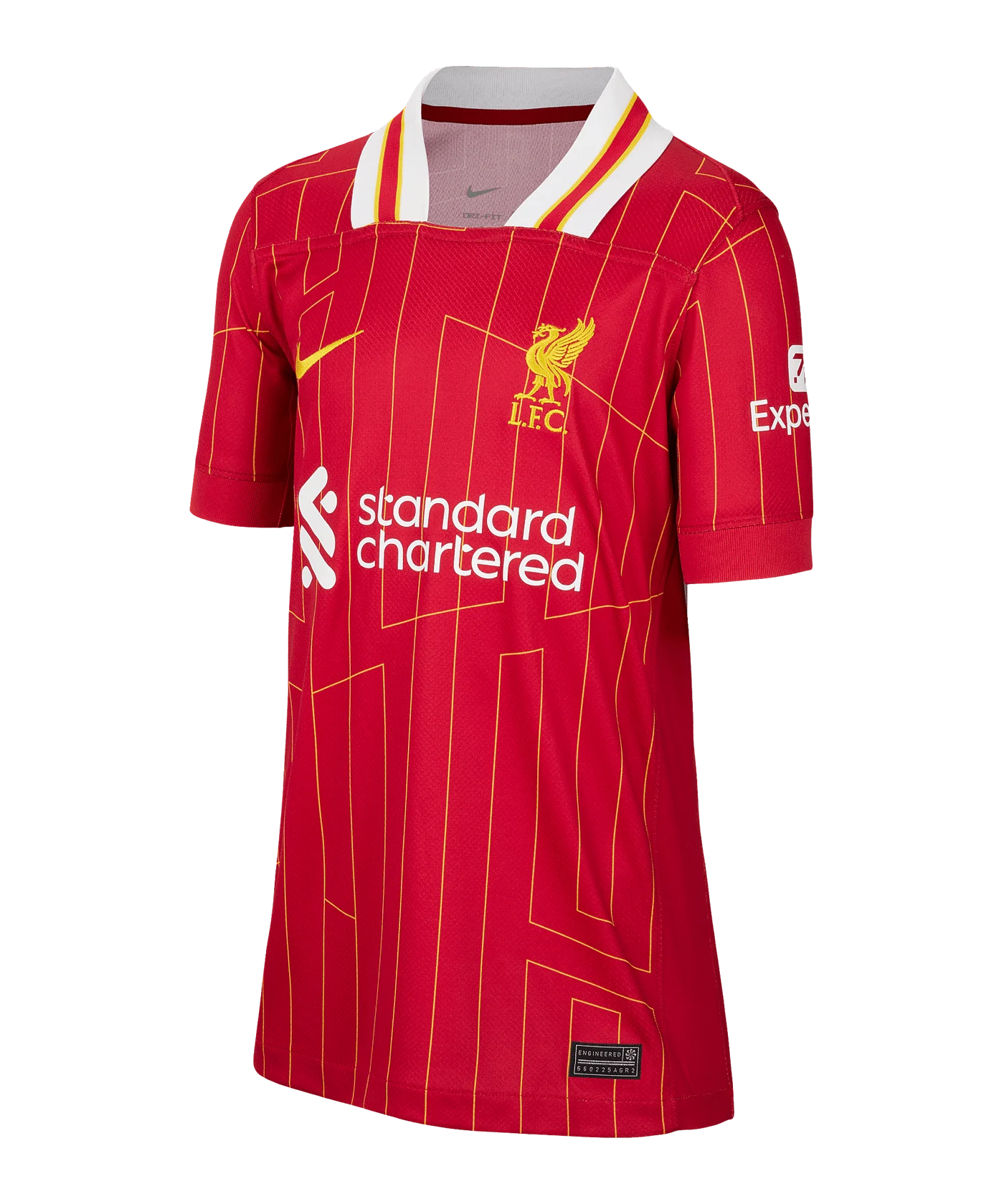 Nike FC Liverpool Trikot Home 2024/2025 Kids Rot F688