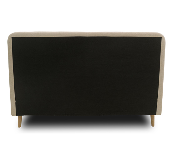 Boxspringbett mit festem Kopfteil, ca. 180 x 200 cm, inkl. Topper