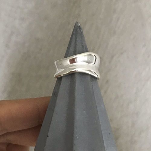 Hansha - 925 Sterling Zilveren Ring