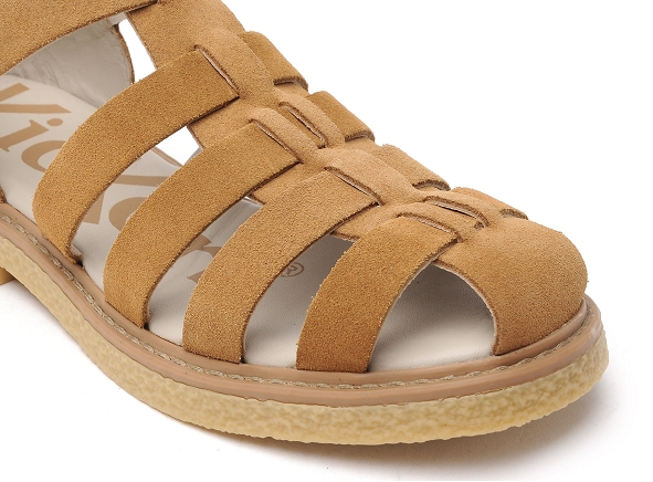 Kickers nu pieds plats femme kicklergo 961080 50 beige