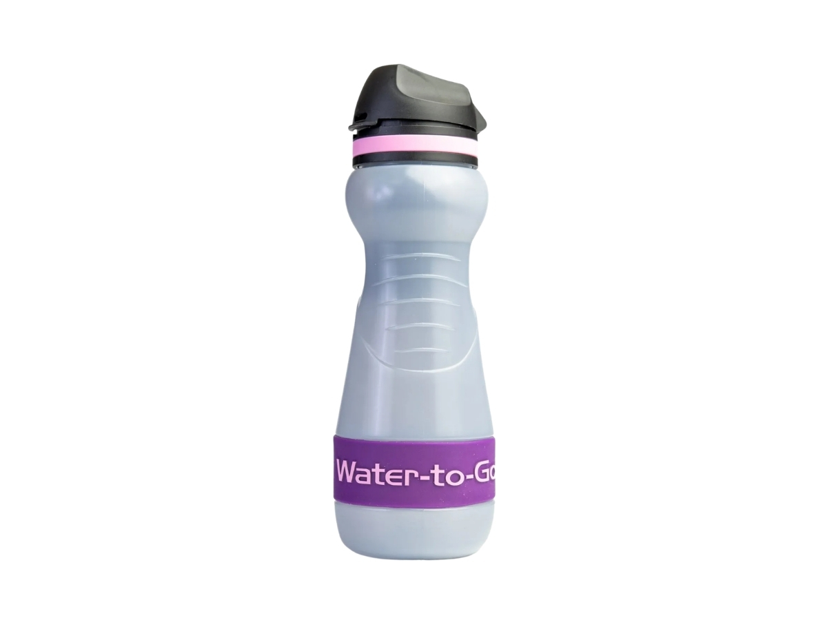 Water-to-Go Eco-Active 550 ml waterfles met filter - Purple