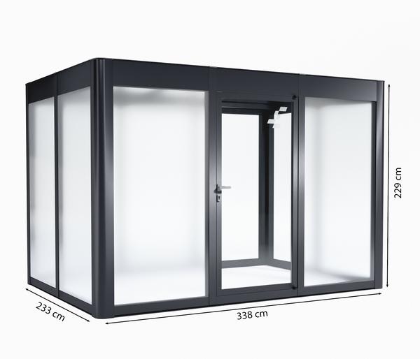 SunElements Gewächshaus SunGarden Deluxe,