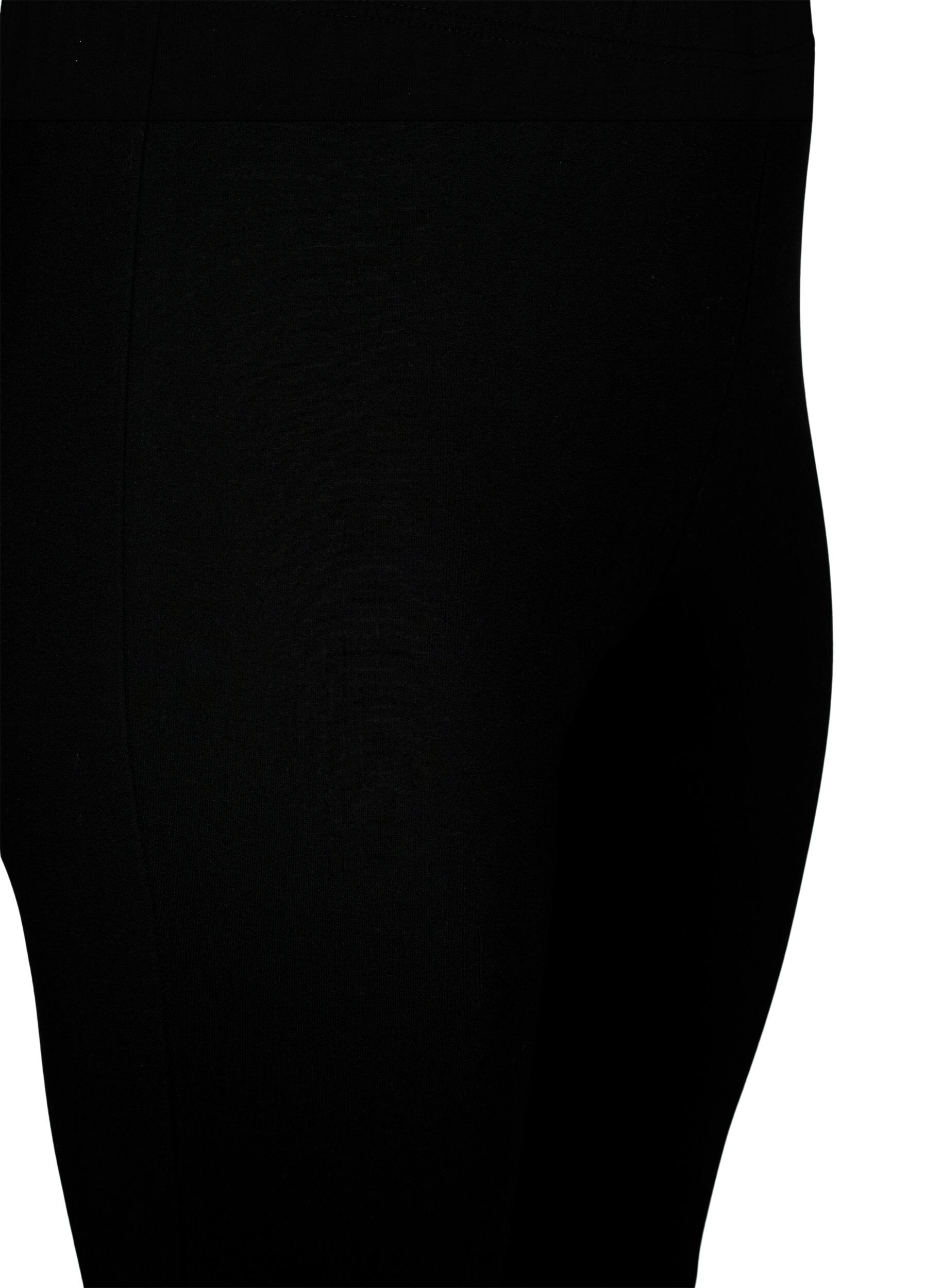 Viskose leggings med slids foran