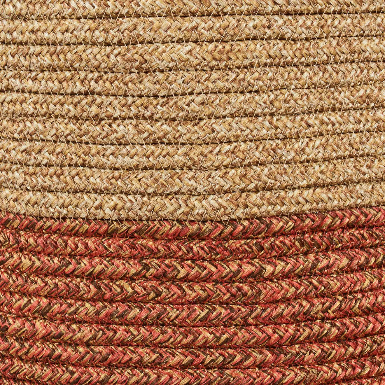 Nazar Rugs Panier CALI 4302 fait main terra - 23x12 cm