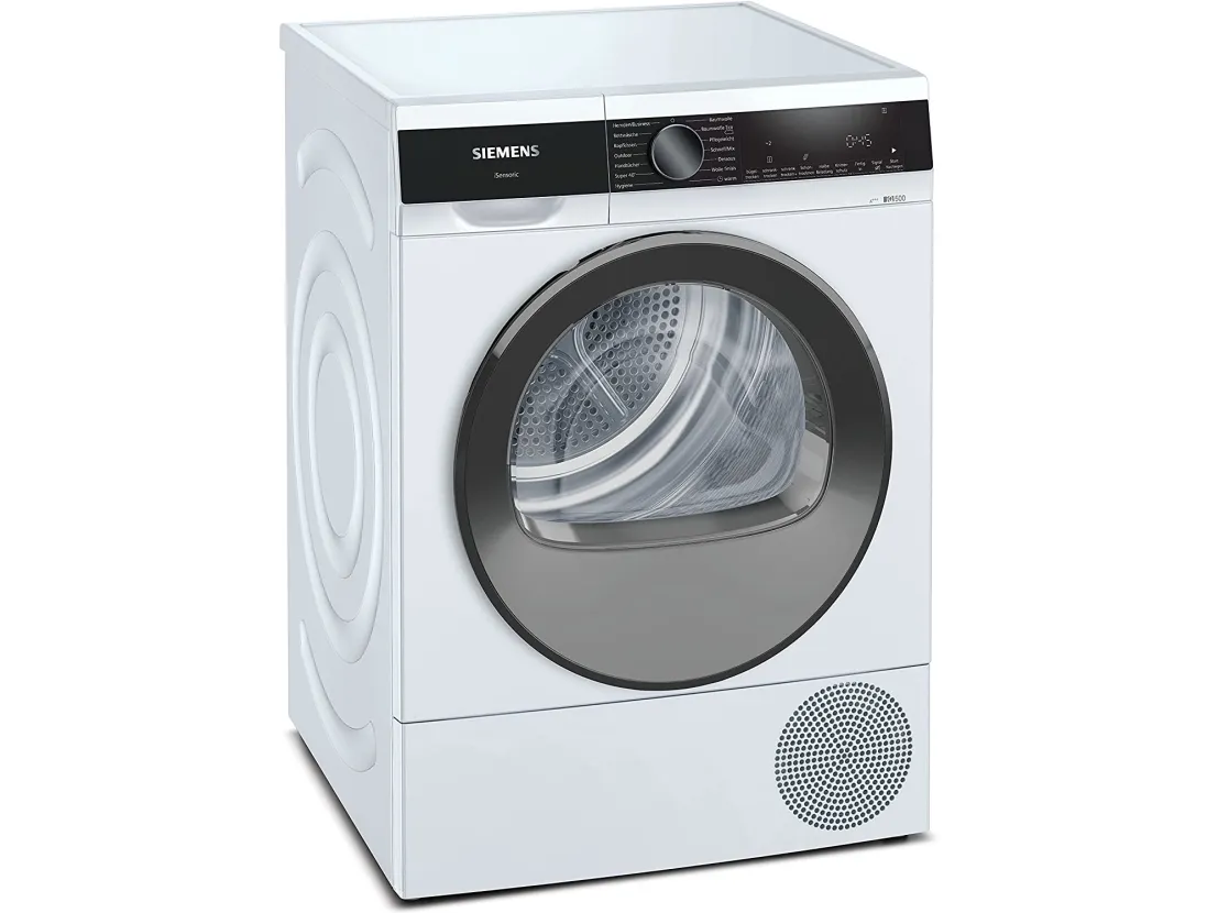 Siemens iQ500 WQ33G2D40 - Tørremaskine - højde: 85 cm - frontbetjening - hvid