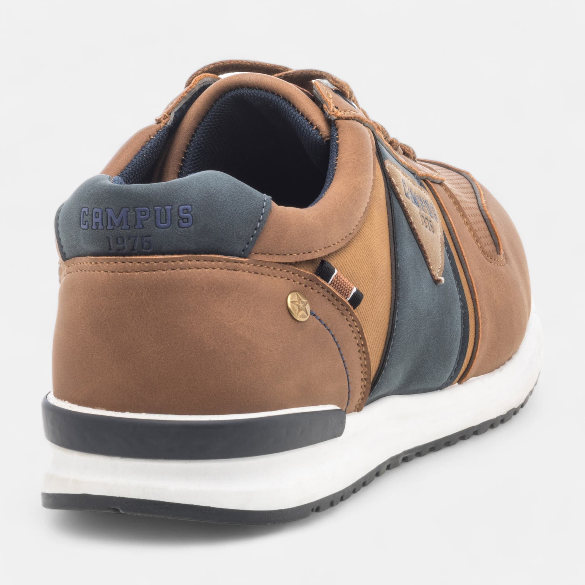 Baskets basses Homme cognac