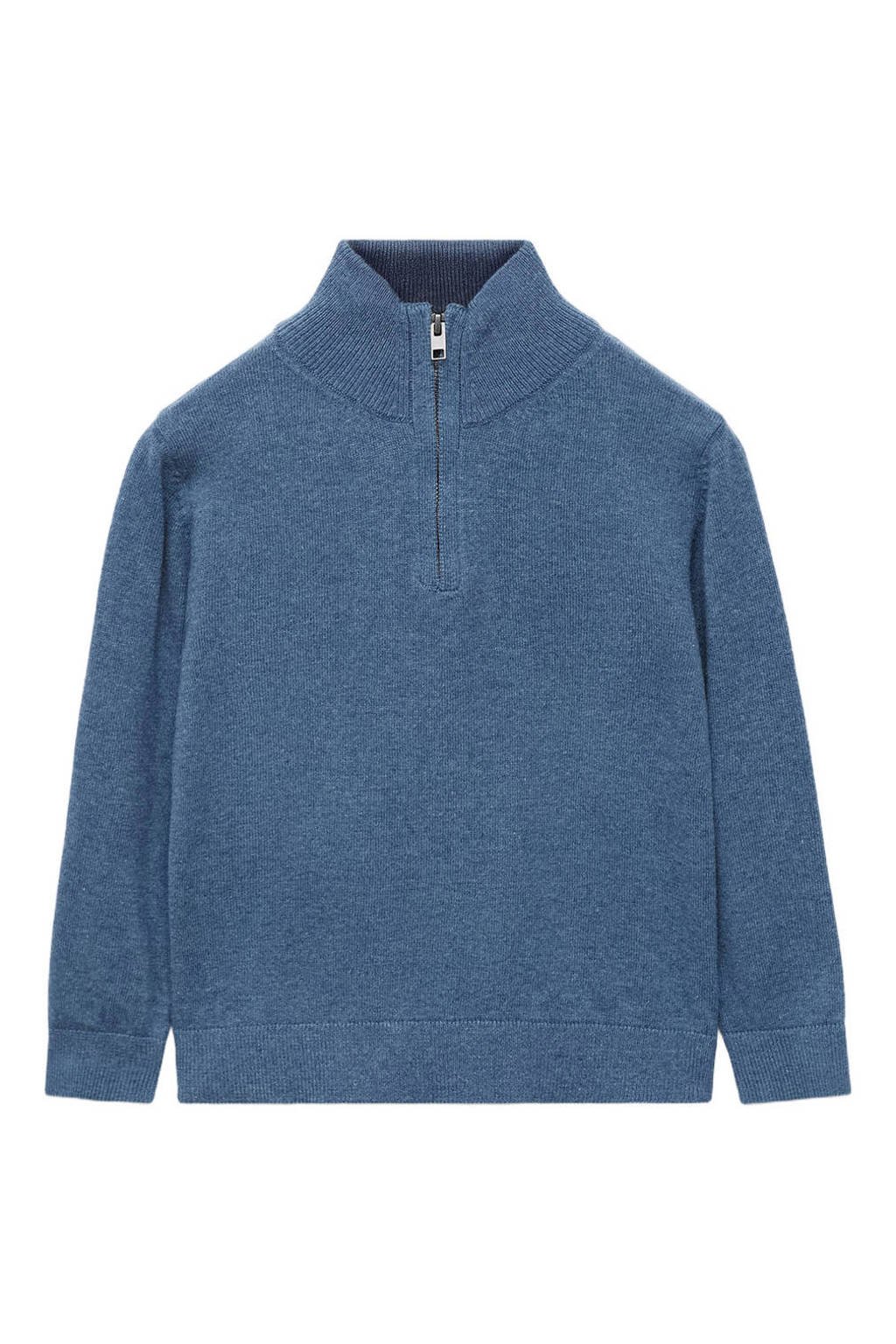 Mango Kids schipperstrui blauw gebreid