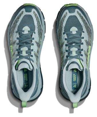 Chaussures Trail Hoka Mafate Speed 4 Bleu/Vert Homme