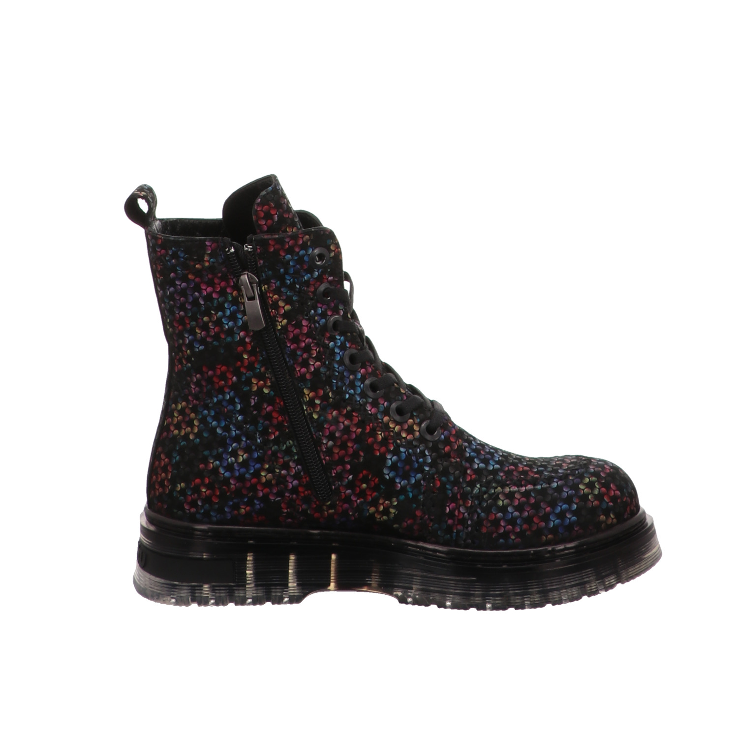 Pölking Schnürstiefel schwarz