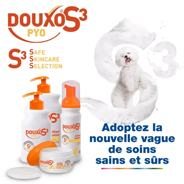 Ceva Douxos3 Pyo Shampoo Purificante e Hidratante 500ml