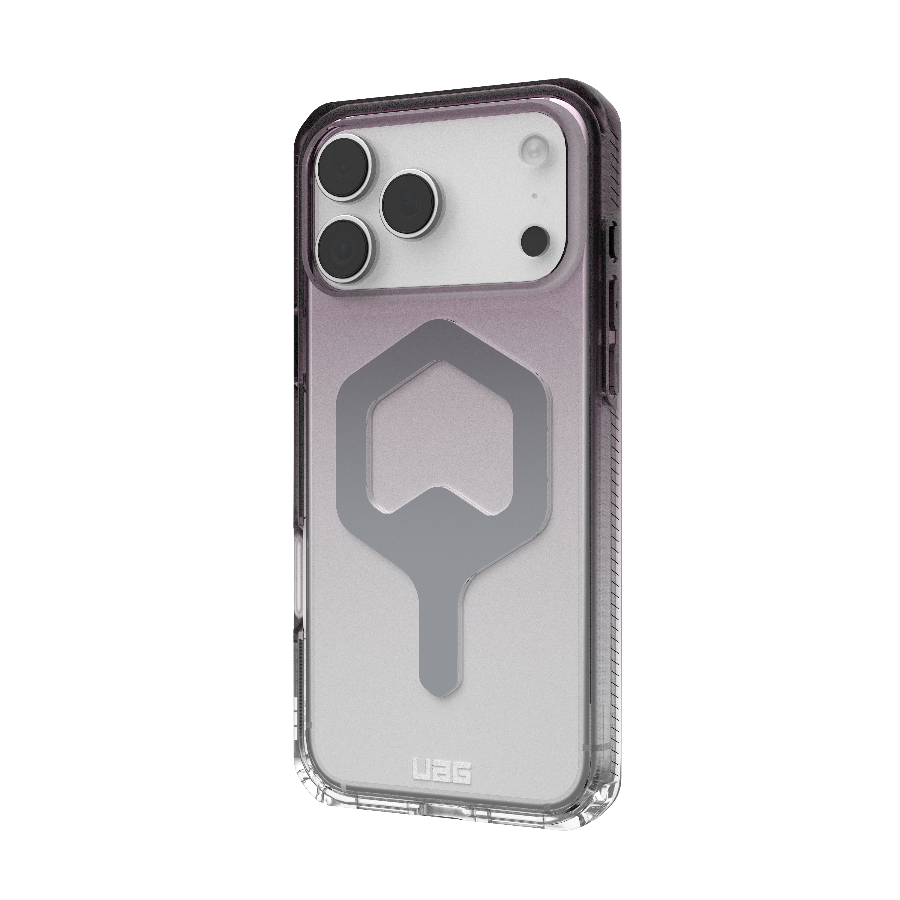 iPhone 17 Pro Max MagSafe Hybrid Schutzhülle Plyo (11453011404G) - Ombre (Schwarz / Transparent)