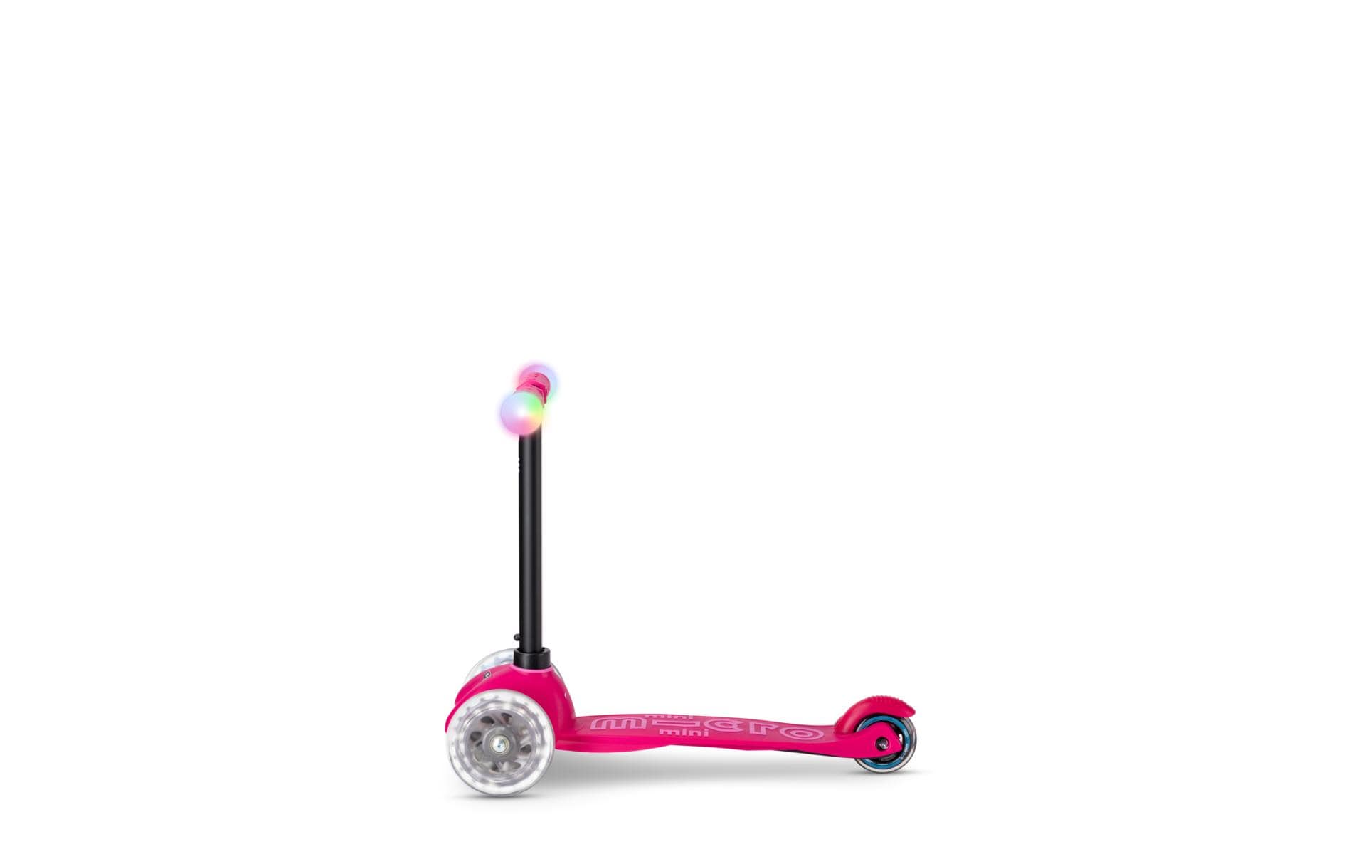 Kickboard Mini2Grow Deluxe Magic LED, PinkAll-in-one Scooter für die ersten Lebensjahre