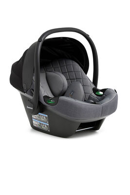 Beemoo Move 2-in-1 Kombivogn Inkl. Beemoo Route i-Size Babybilstol, Asphalt/Mineral Grey