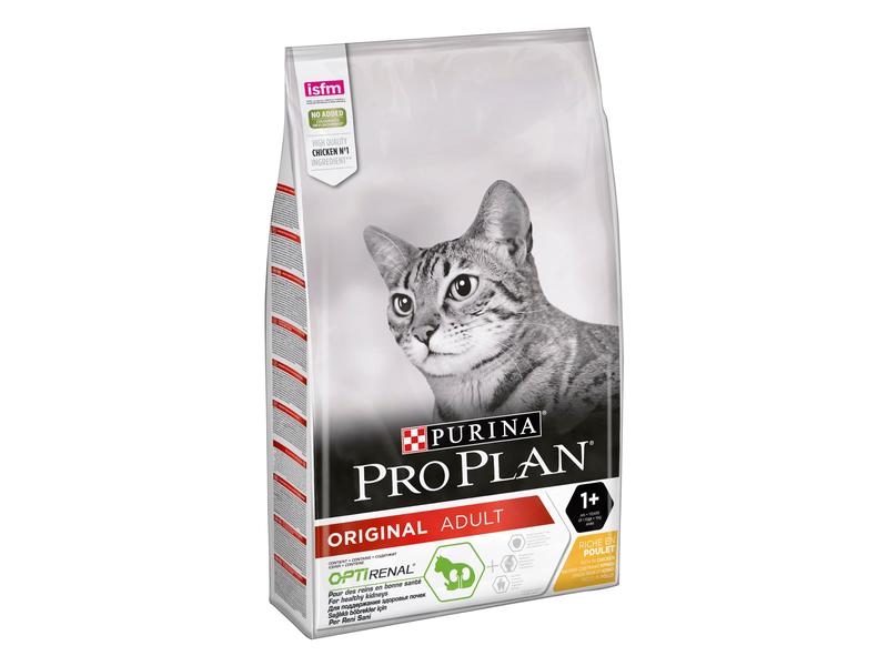 Purina Pro Plan Trockenfutter Renal Plus Adult Huhn 10 kg Alleinfuttermittel für ausgewachsene Katzen