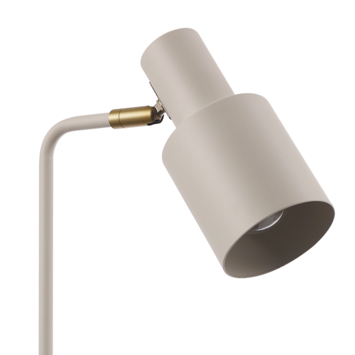 KARWEI tafellamp Nordin beige ø17x49cm