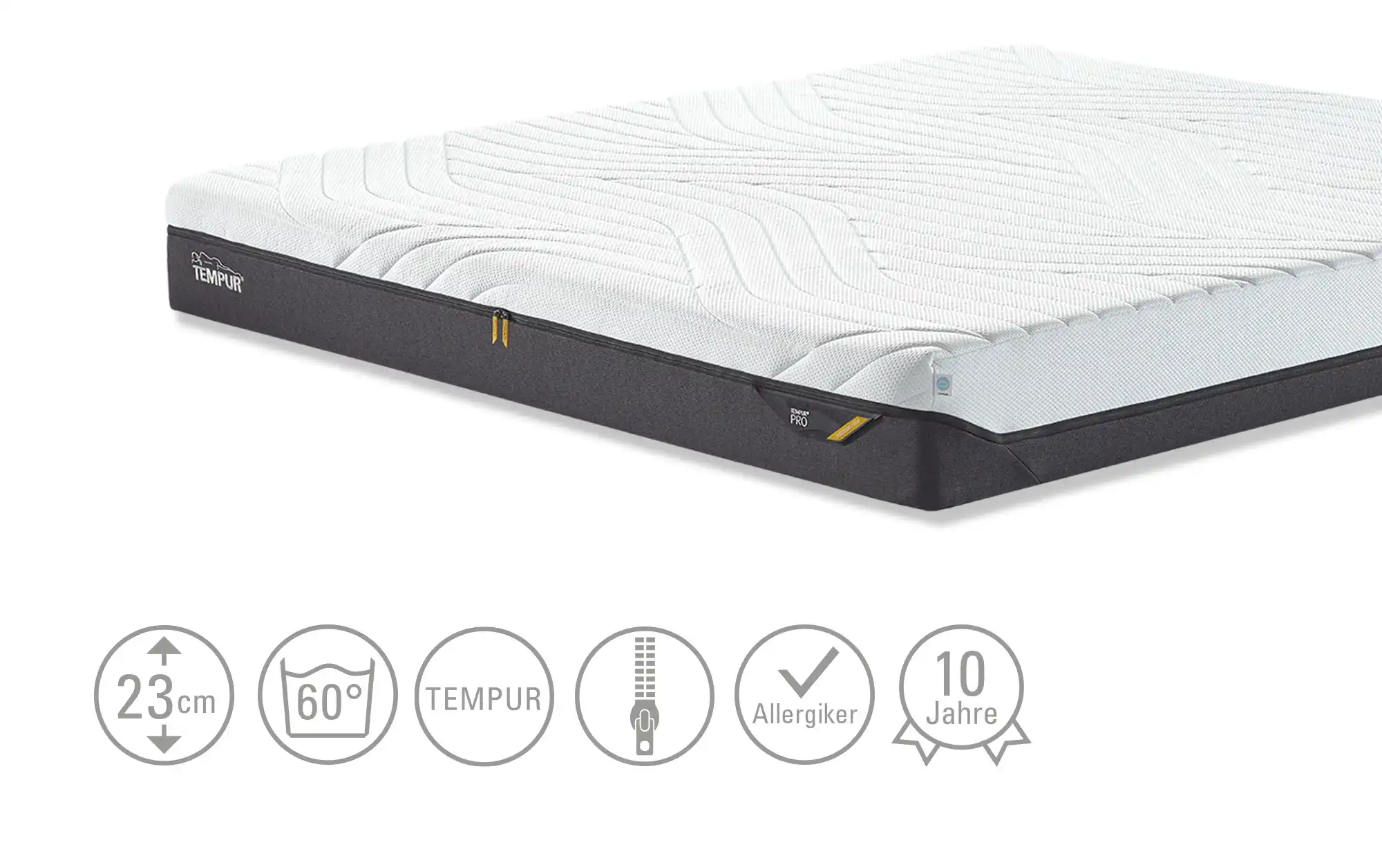 TEMPUR Viscoschaummatratze Medium Firm Pro CoolQuilt