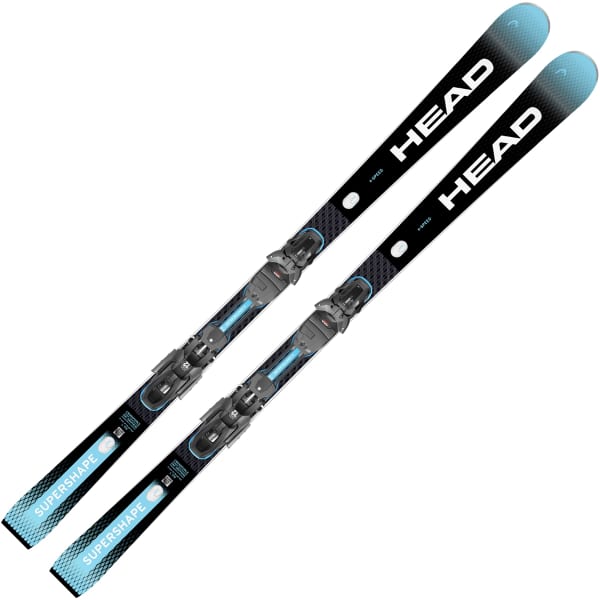 Pack ski HEAD SUPERSHAPE E-SPEED SW SF-PR + PRD 12 GW BRAKE 85 BLACK/BLUE