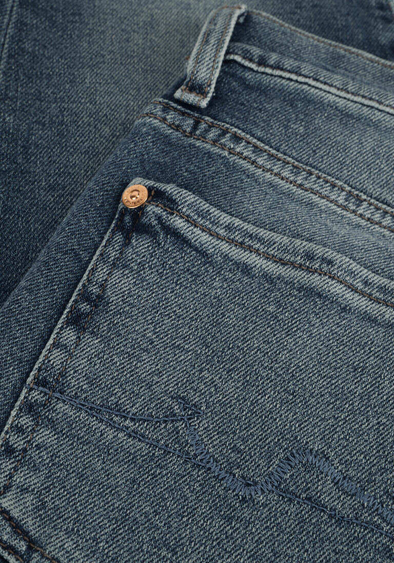 7 FOR ALL MANKIND donkerblauwe 7 for all mankind straight leg jeans roxanne luxe vintage sea level