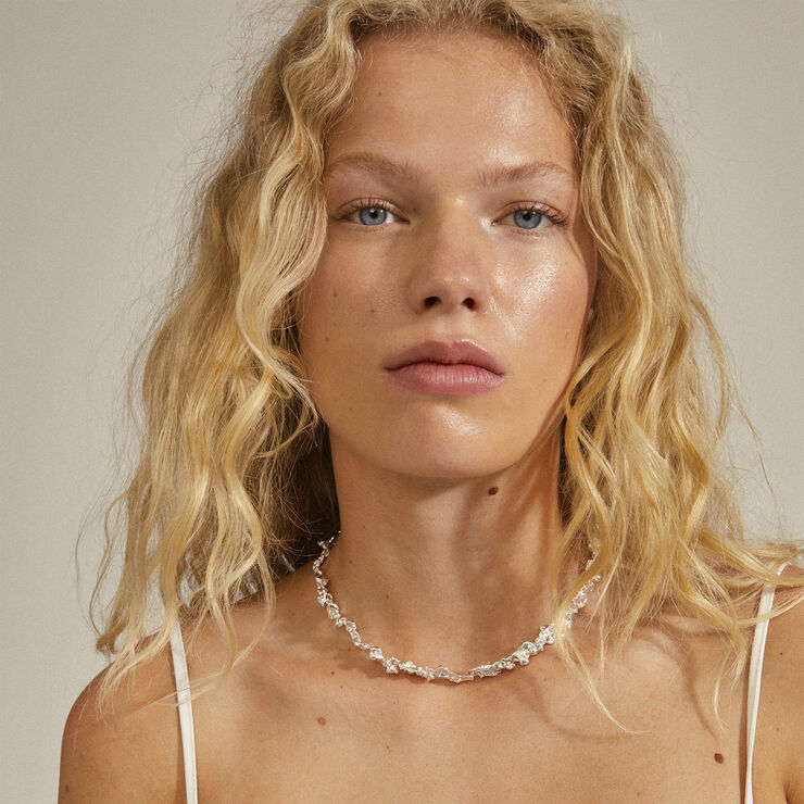 Pilgrim RAELYNN recycled necklace silver-plated Sølv