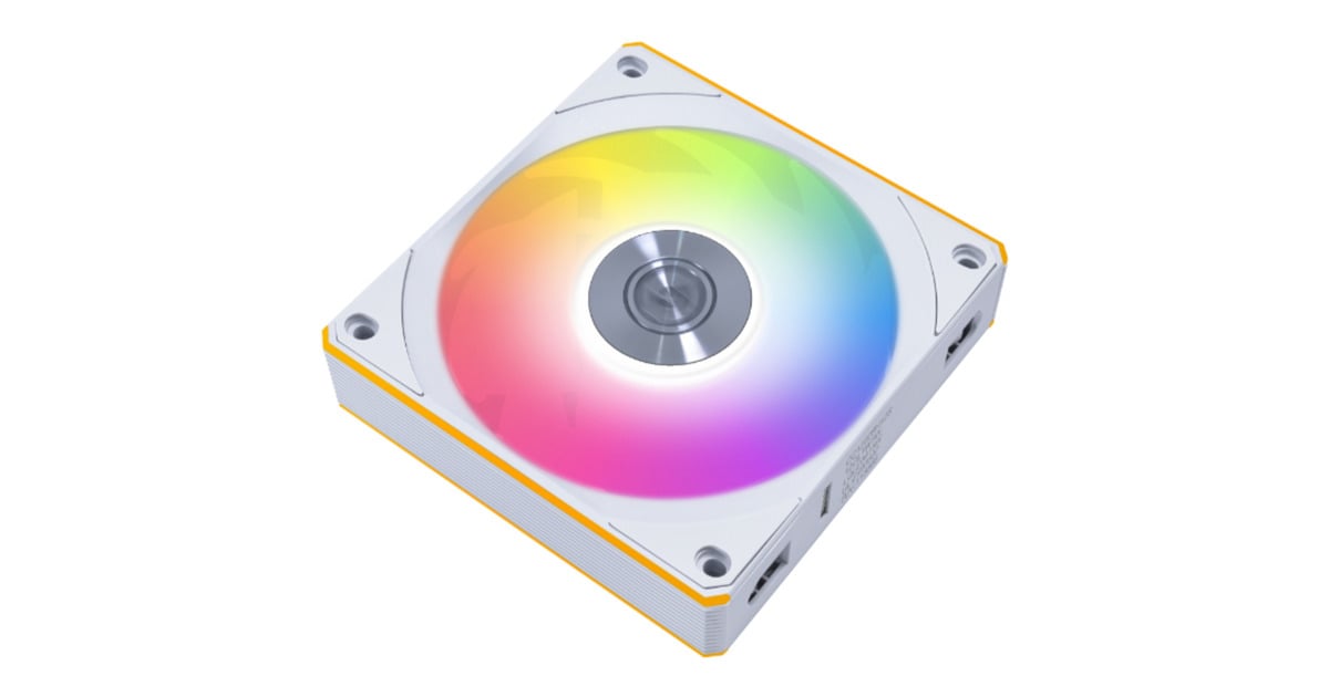 Lian LiUNI FAN CL120 Wireless Reverse RGB case fan  (Wit, 120 x 120 x 28 mm, PWM)