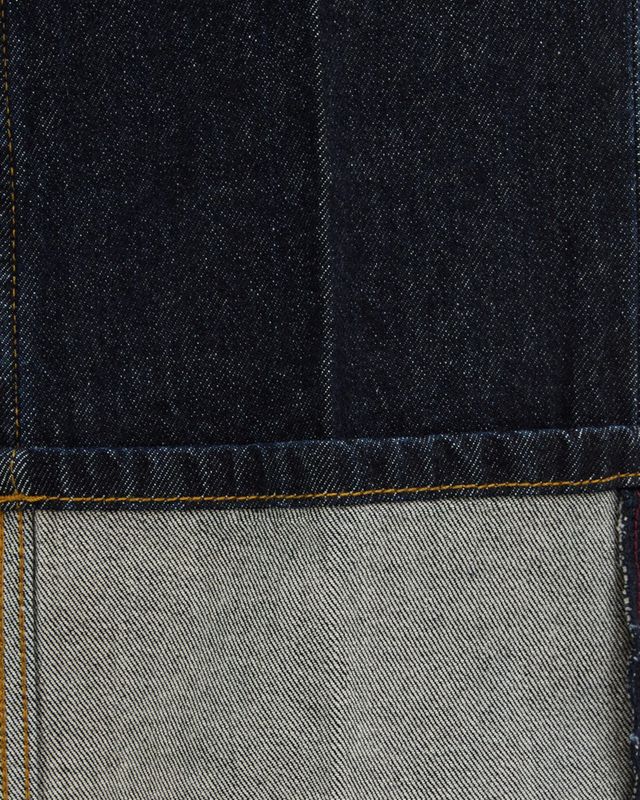 WE Fashion - Blue Ridge - Loose Fit Straight Leg Jeans - Donkerblauw Denim