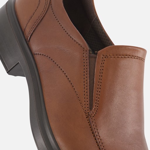 Ecco Helsinki 2 Instappers cognac Leer
