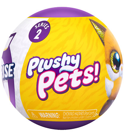 5 Surprise Kugel m. Überraschung - Plushy Pets - Serie 2