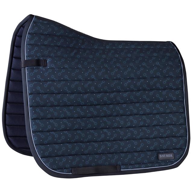 Zadeldek Harry's Horse Just Ride Retro Dressuur Donkerblauw