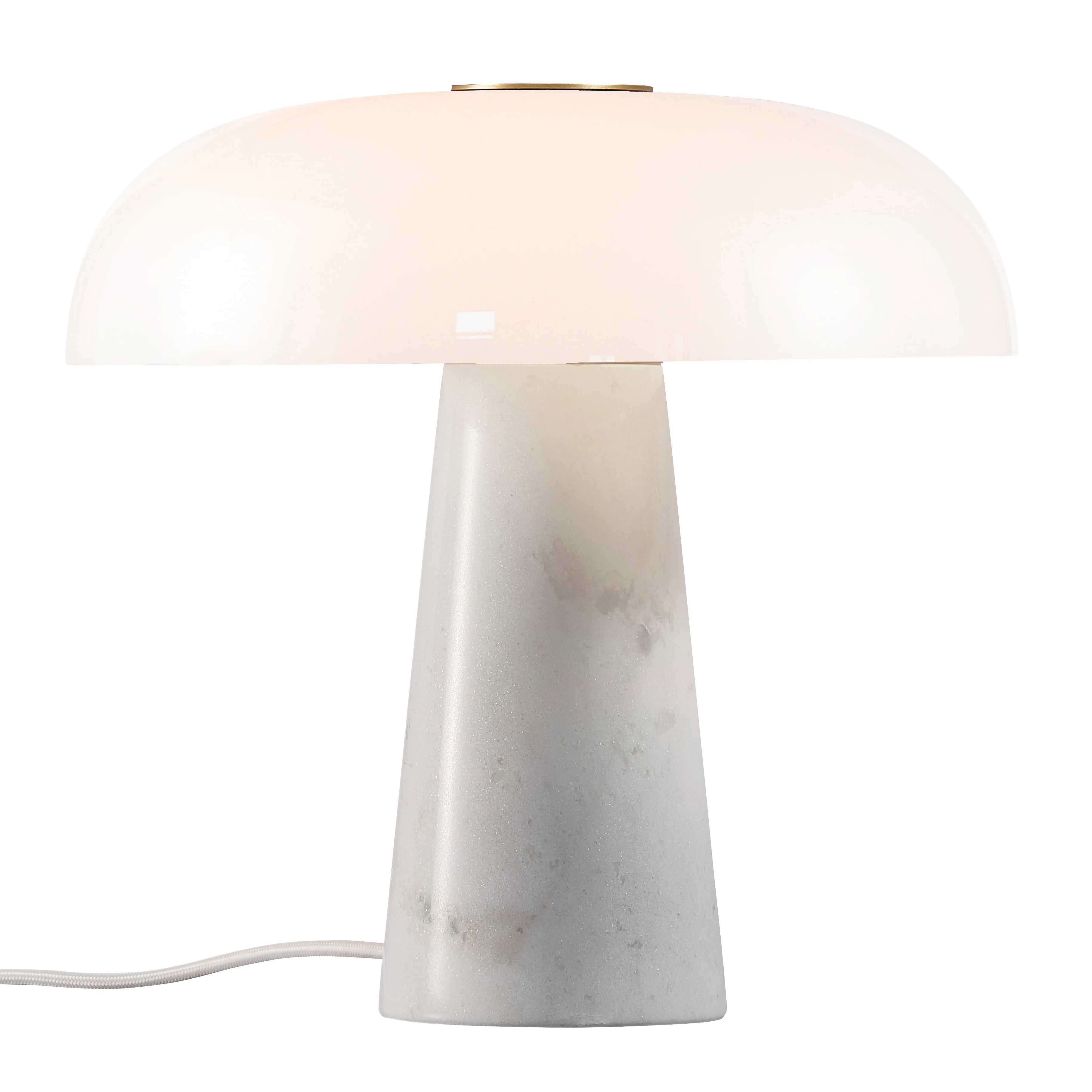 Design For The People  Glossy bordlampe - opal hvid