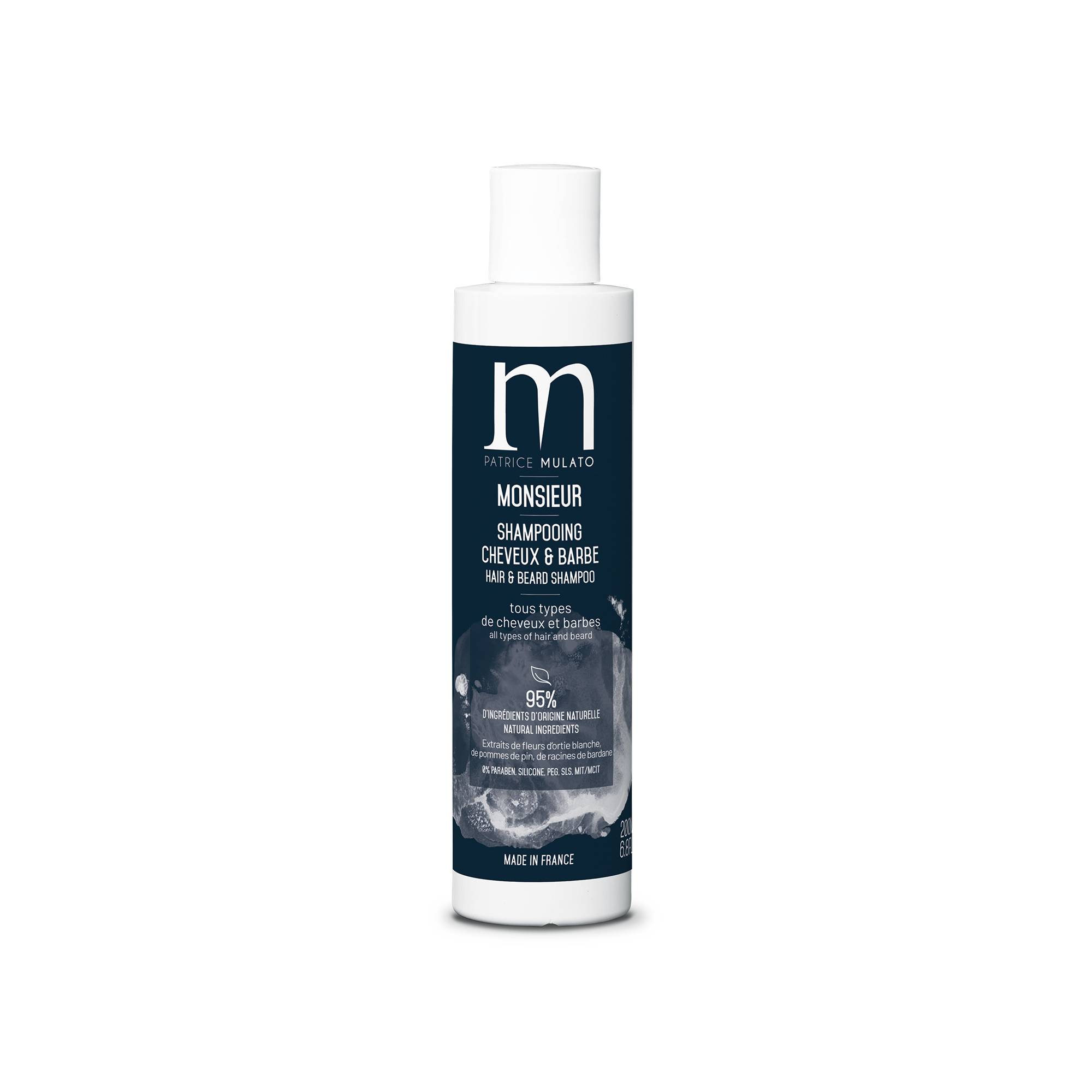 Shampoing cheveux et barbe Monsieur / 200ml