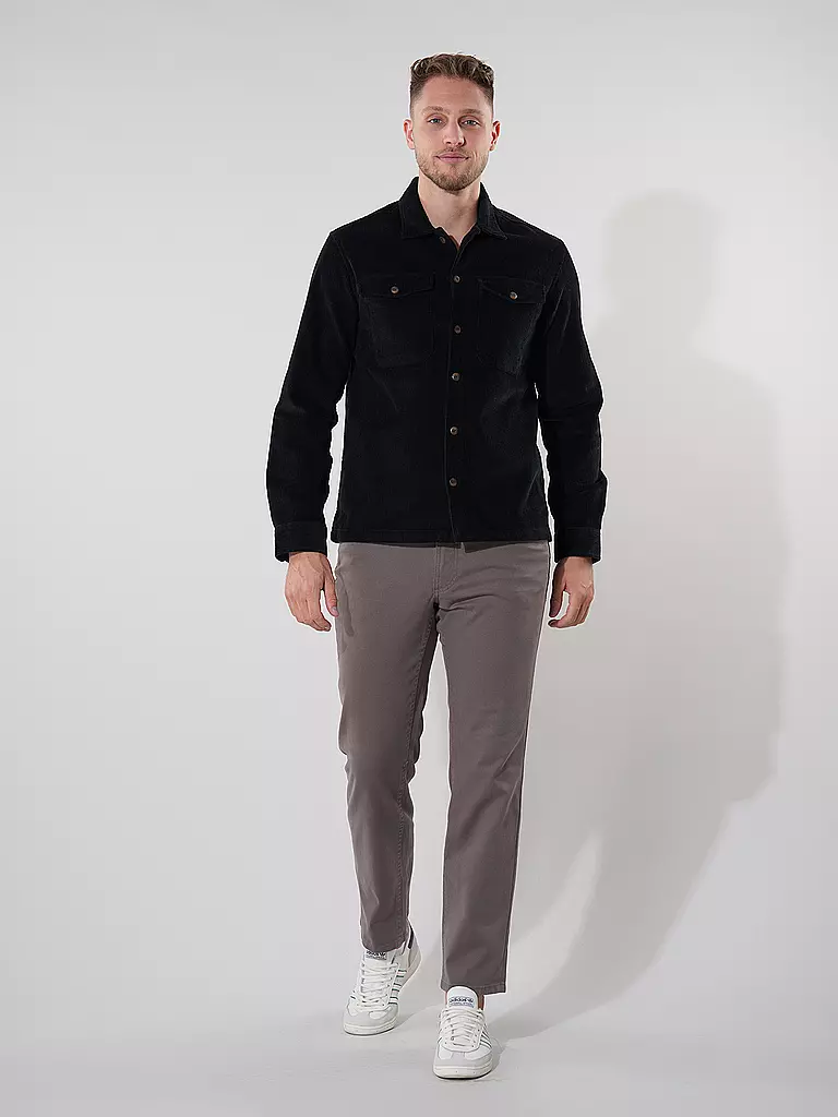 JACK & JONES Overshirt JJEEDDIE schwarz