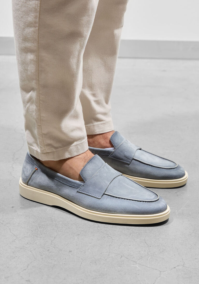 groene santoni instappers revolve