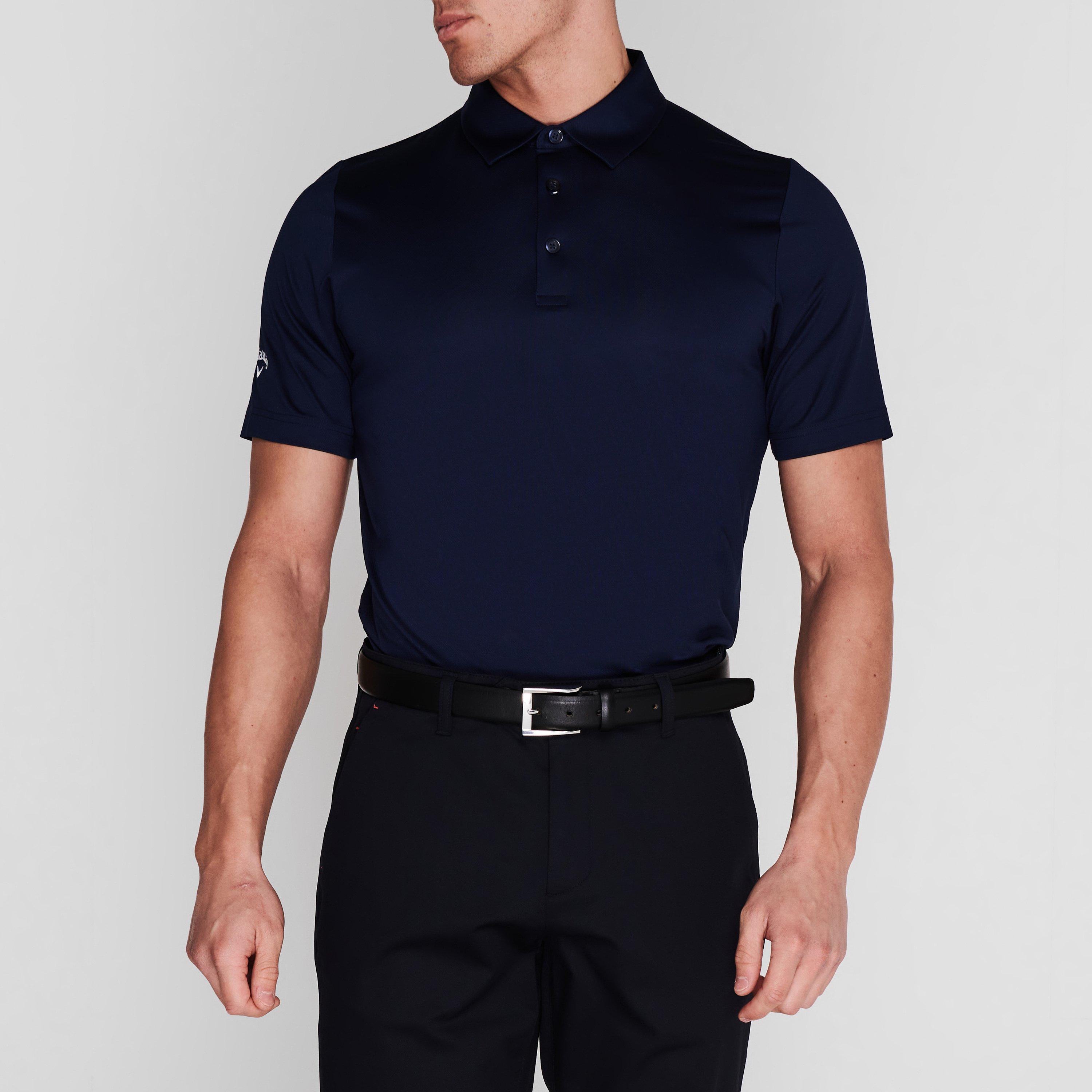Callaway Solid Polo Shirt Mens