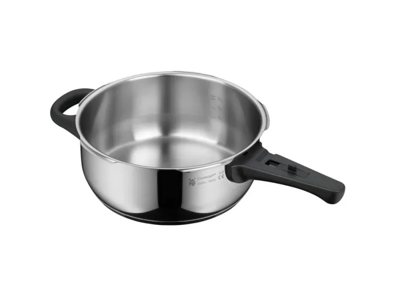 WMF 15.1200.1160, 3 L, Keramisk, Elektrisk, Gas, Induktion, Sort, Rustfrit stål, 22 cm, Rustfrit stål, Sort