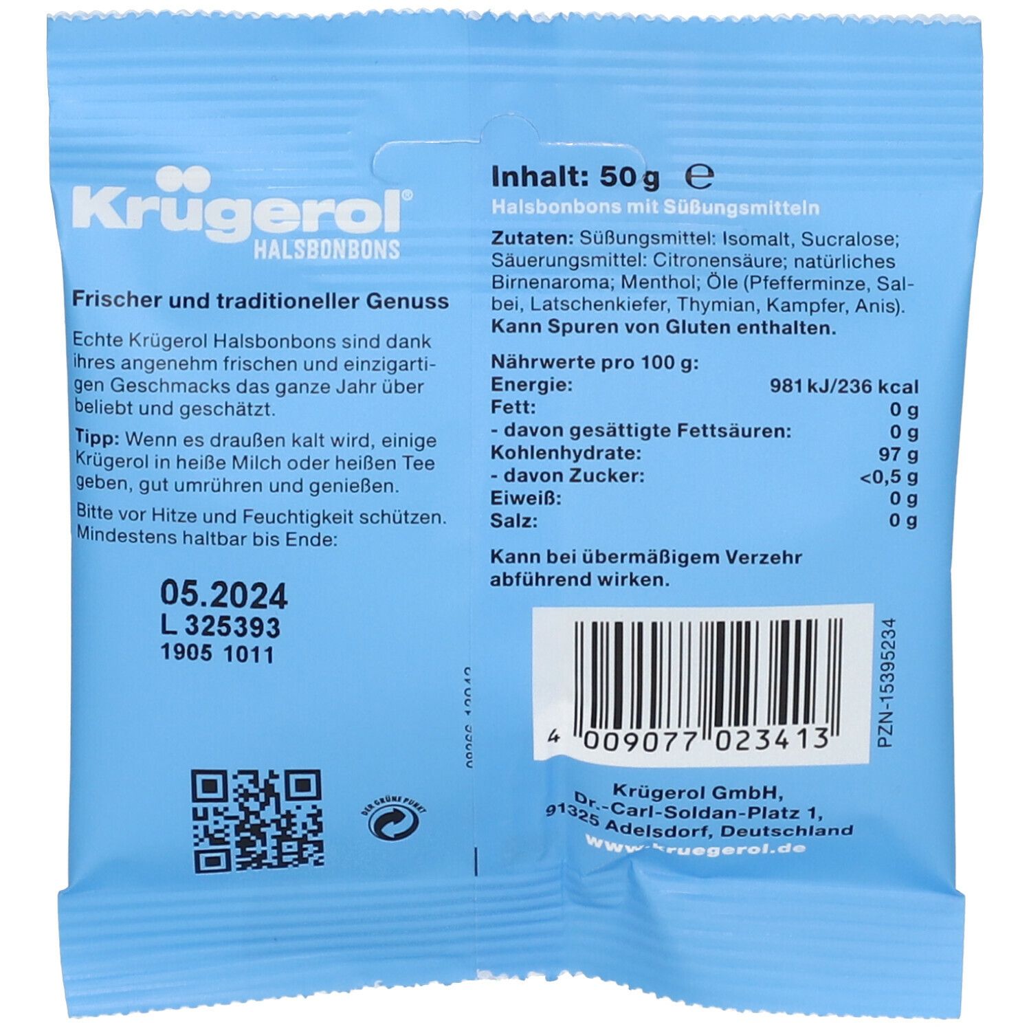 Krügerol® Halsbonbons zuckerfrei